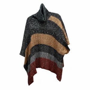 🥂H&M Striped Multicolor Women's Poncho🥂